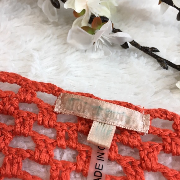 🍃Toi et Moi Crochet Swim Cover Up Dress - Picture 6 of 8